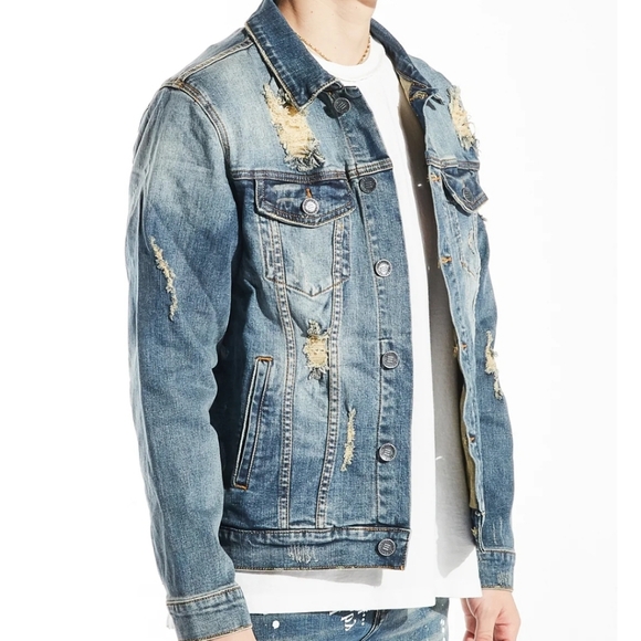 Embellish Denim Jacket - Picture 2 of 9